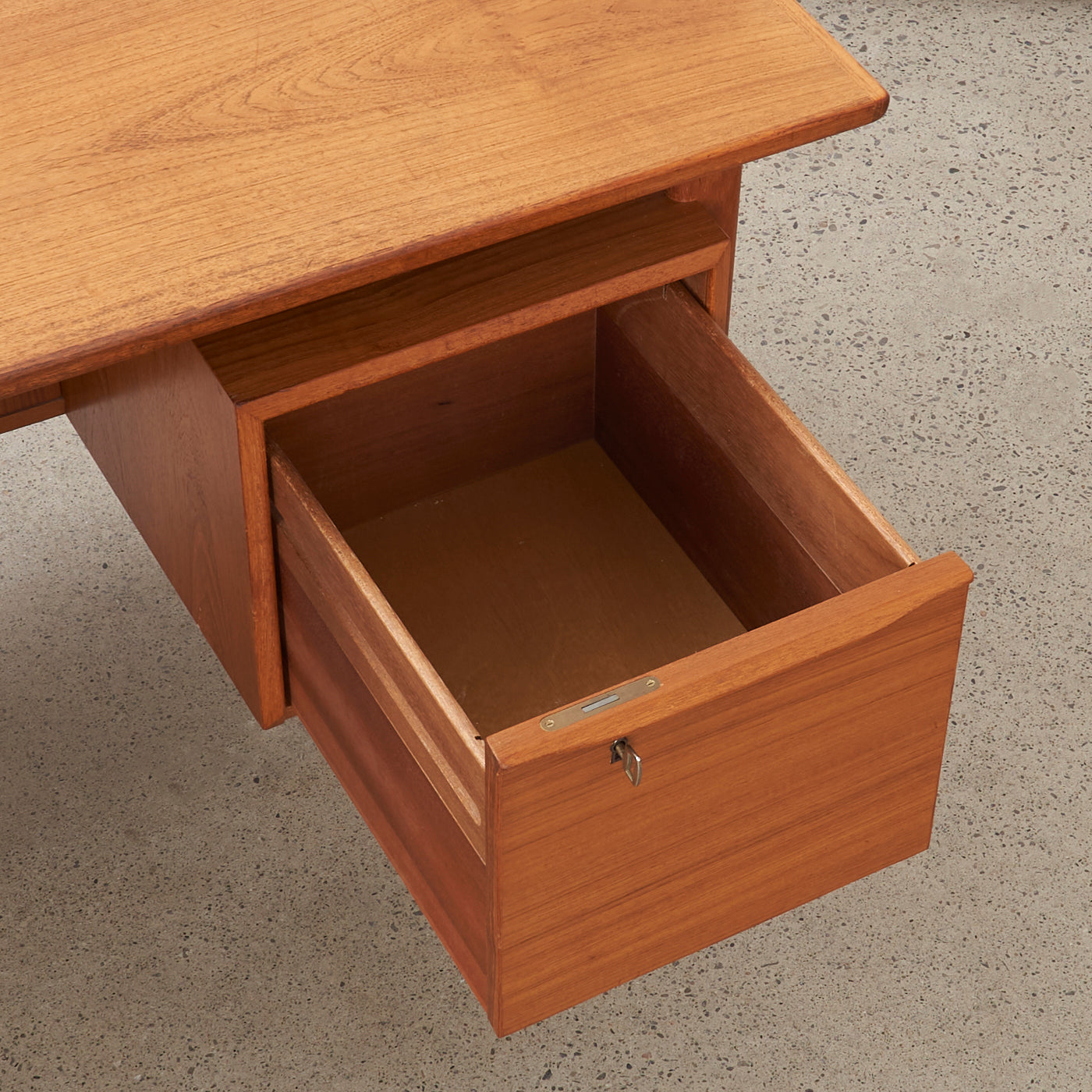 Teak Executive Desk by Peter Løvig Nielsen, Denmark