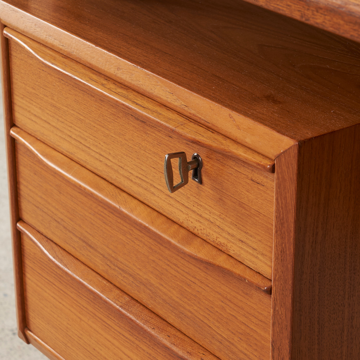 Teak Executive Desk by Peter Løvig Nielsen, Denmark