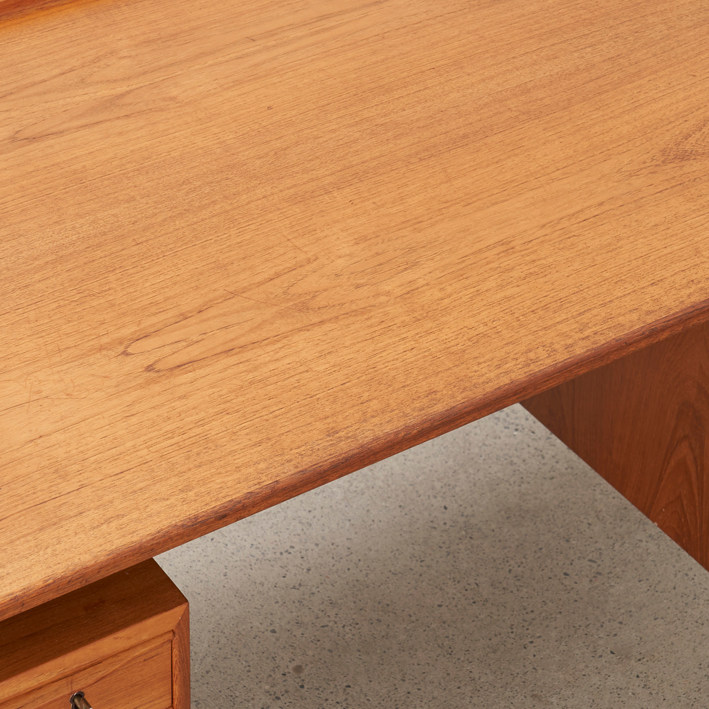 Teak Executive Desk by Peter Løvig Nielsen, Denmark