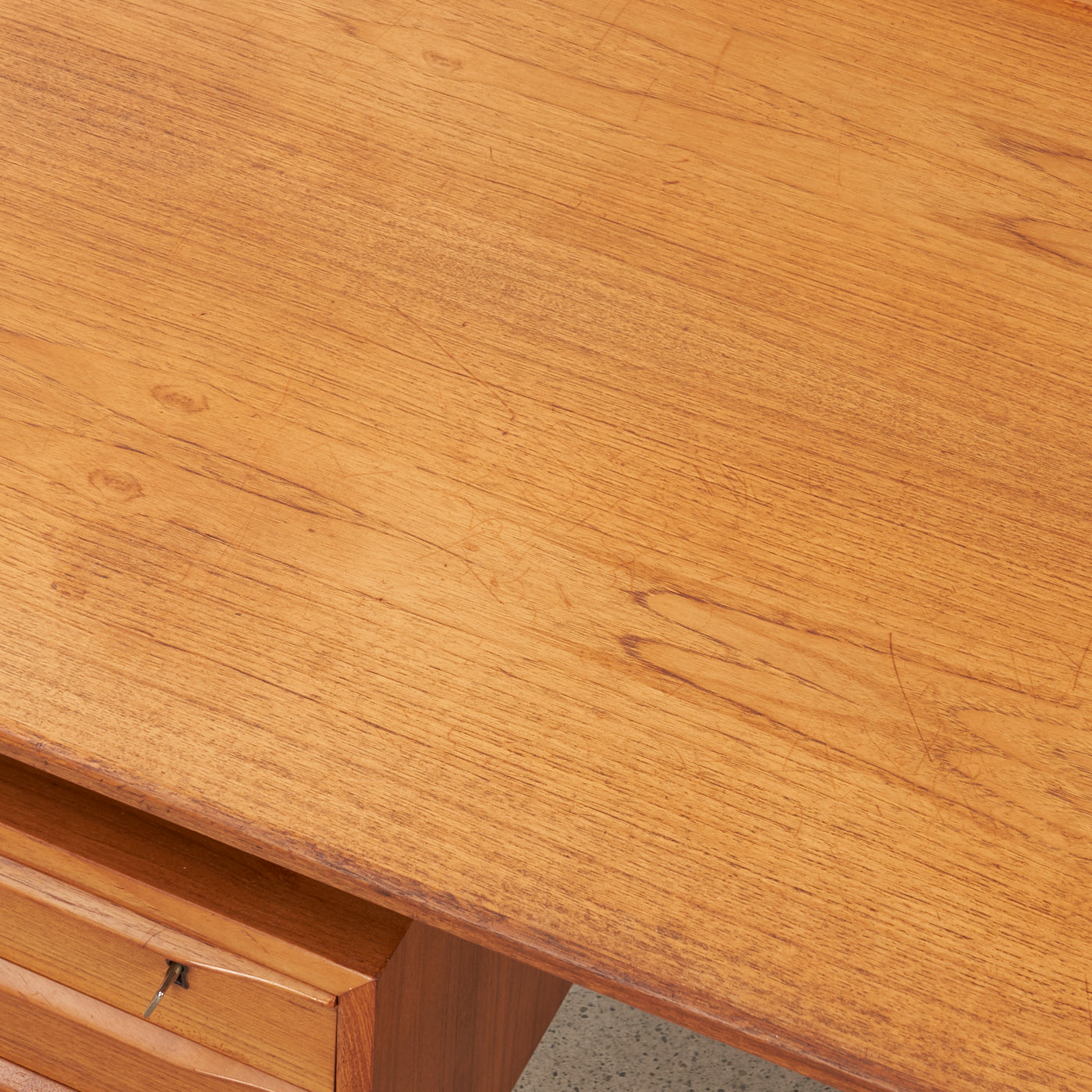 Teak Executive Desk by Peter Løvig Nielsen, Denmark