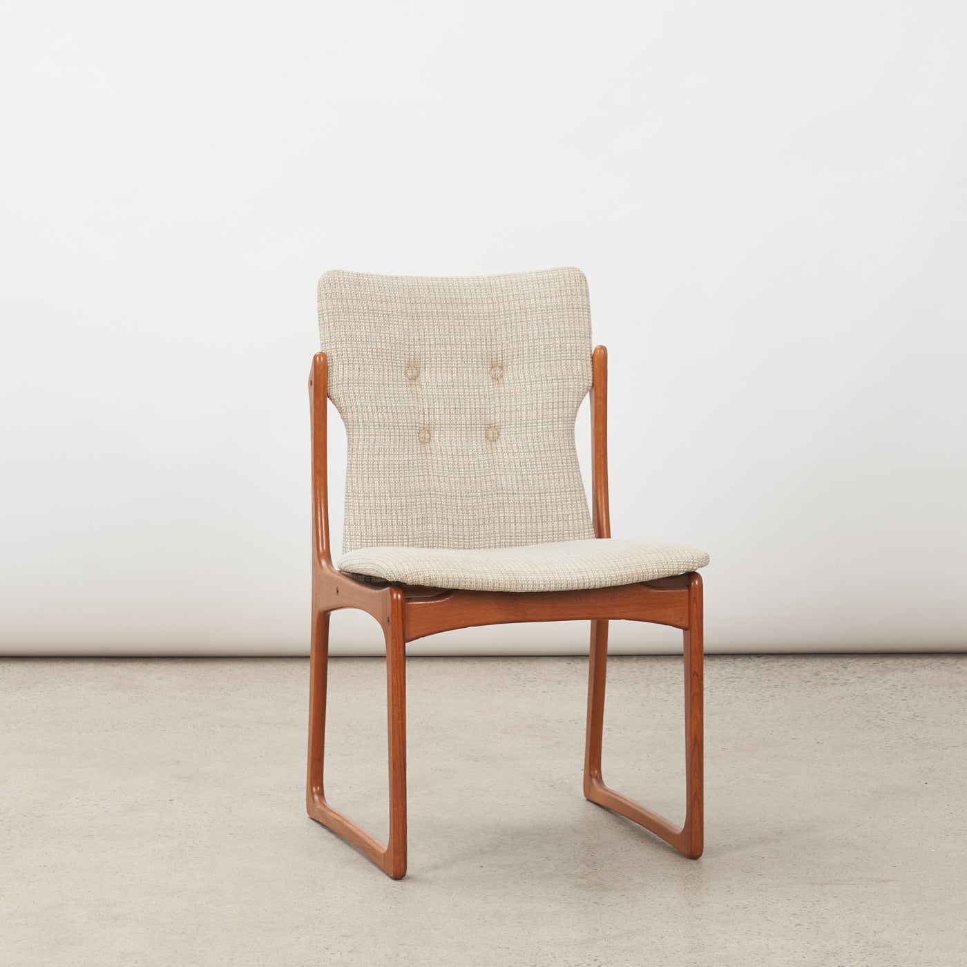 Single Teak Side Chair, Denmark