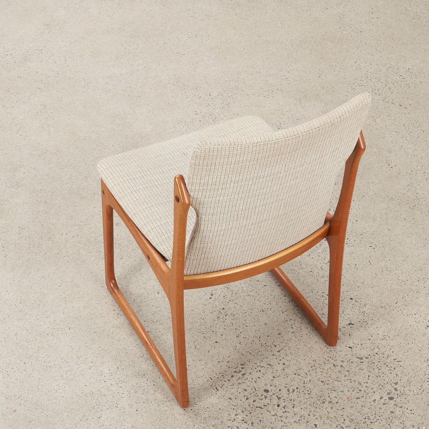 Single Teak Side Chair, Denmark