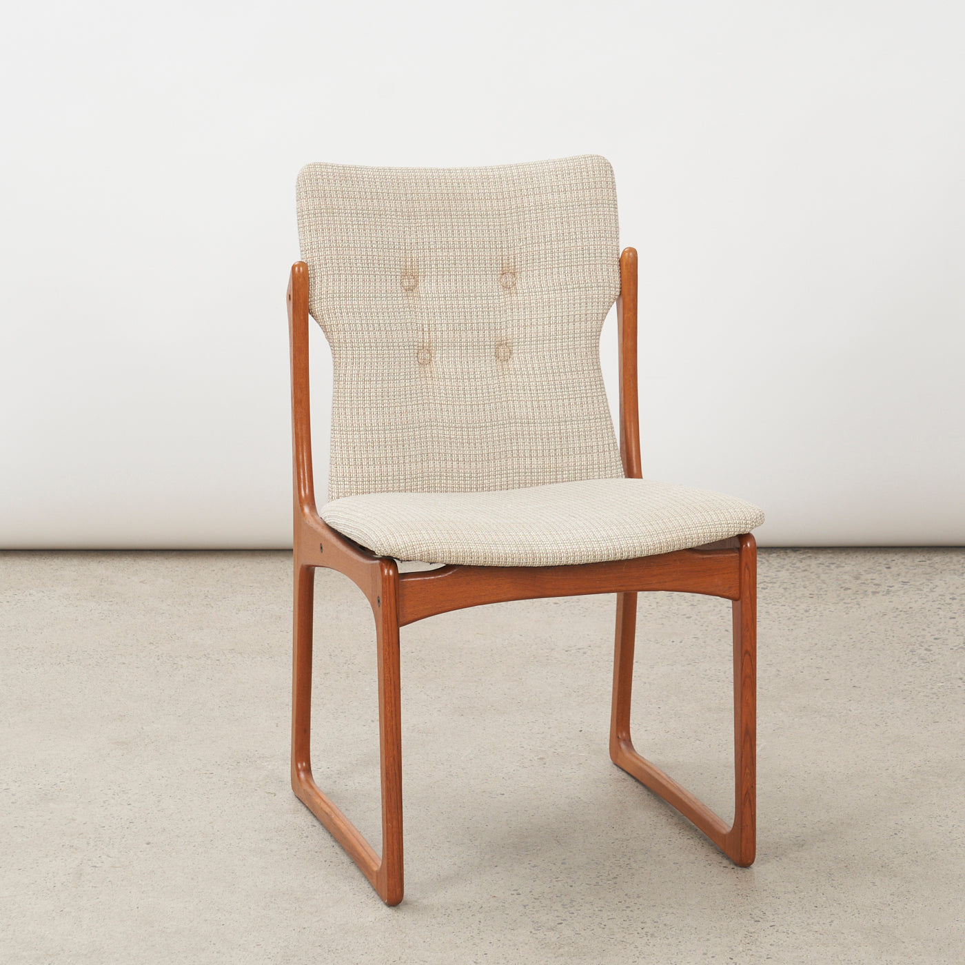 Single Teak Side Chair, Denmark