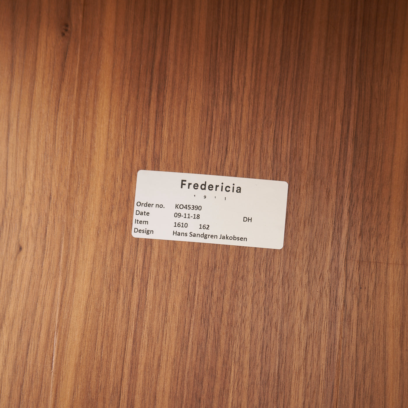 'Gallery' Stool by Hans Sandgren Jakobsen for Fredericia, Denmark