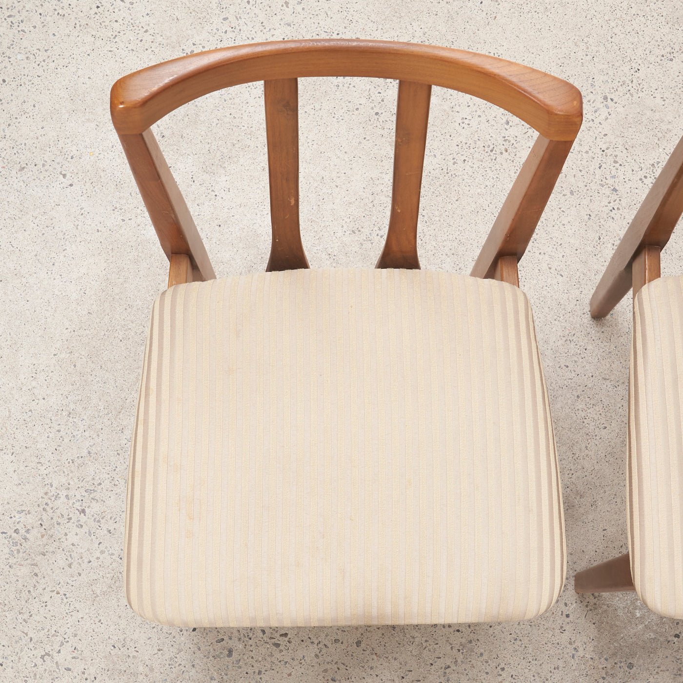 Set of 6 Walnut Dining Chairs