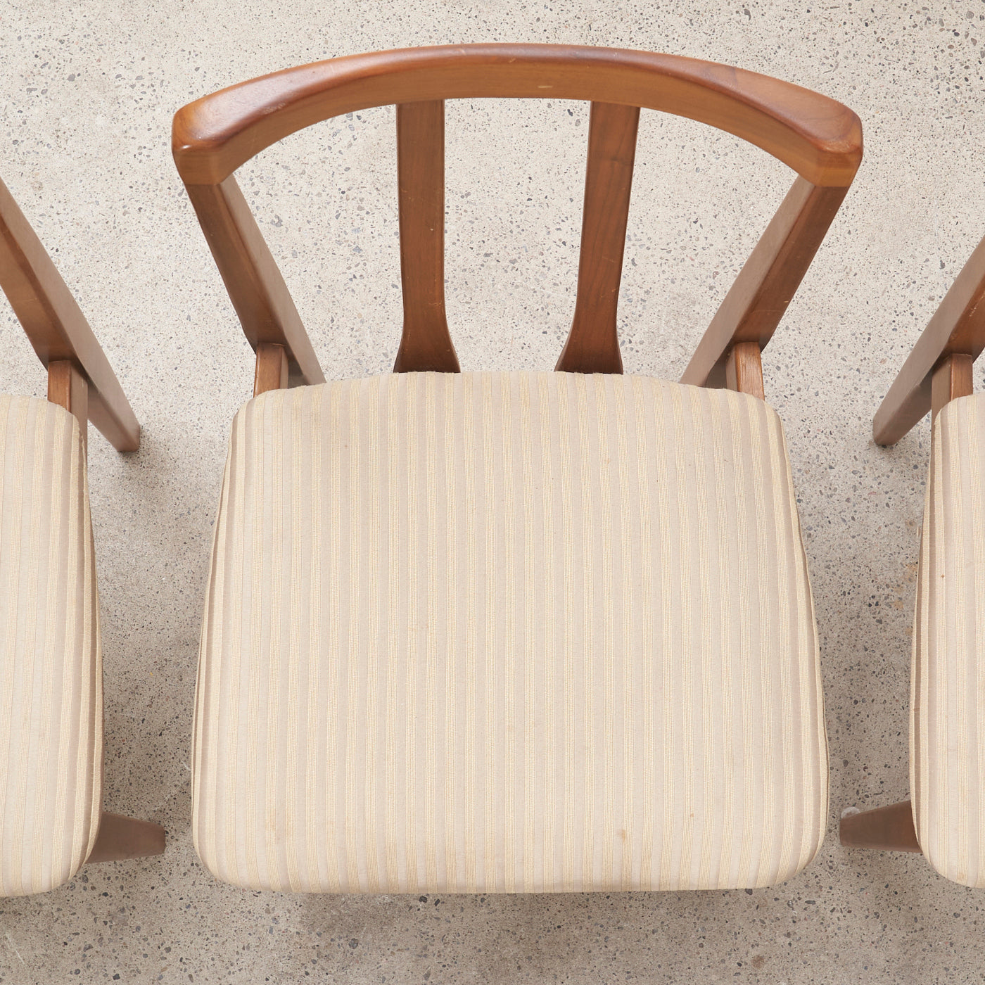 Set of 6 Walnut Dining Chairs