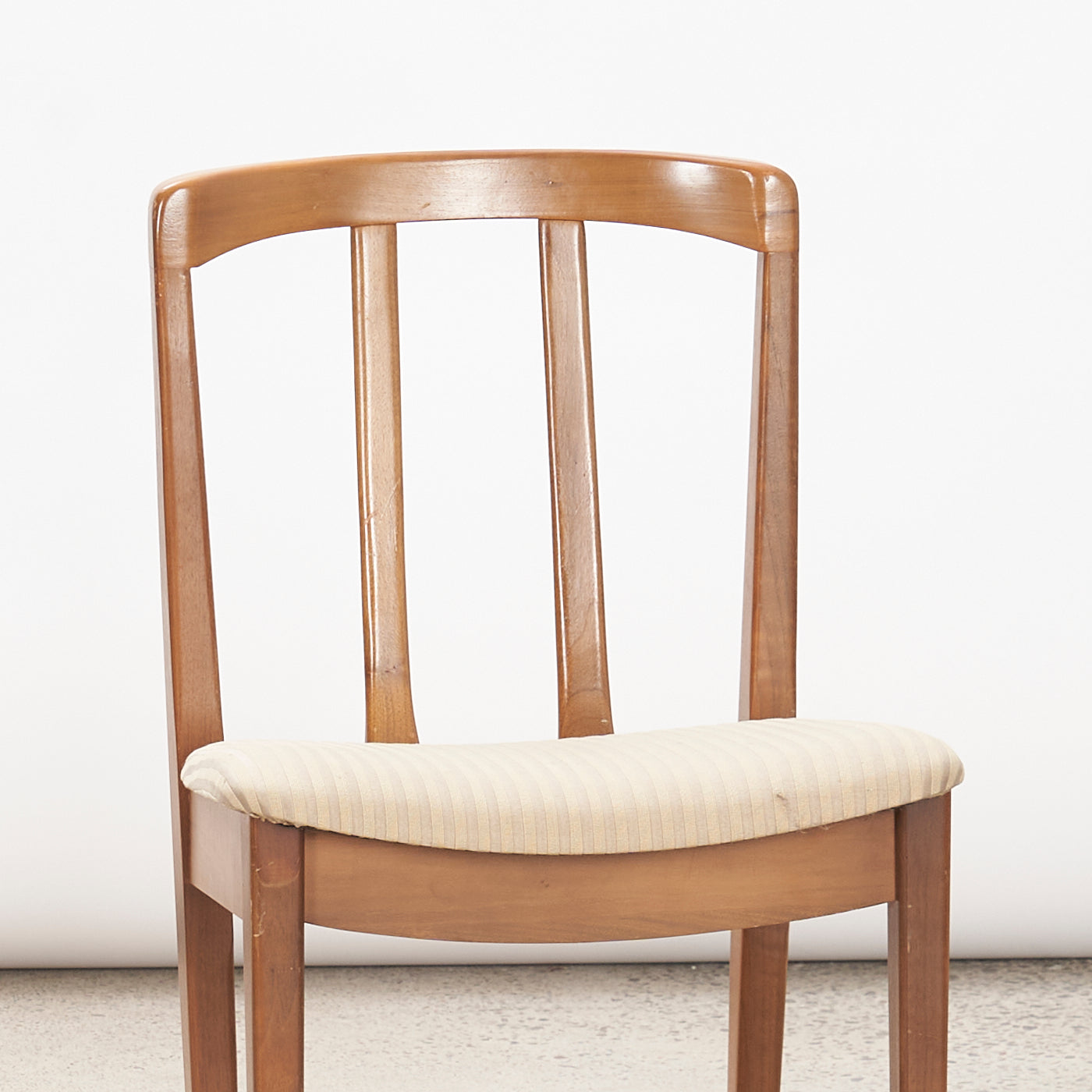 Set of 6 Walnut Dining Chairs