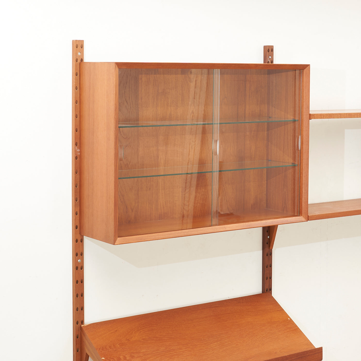 Modular Teak Wall Unit by Poul Cadovius, Denmark