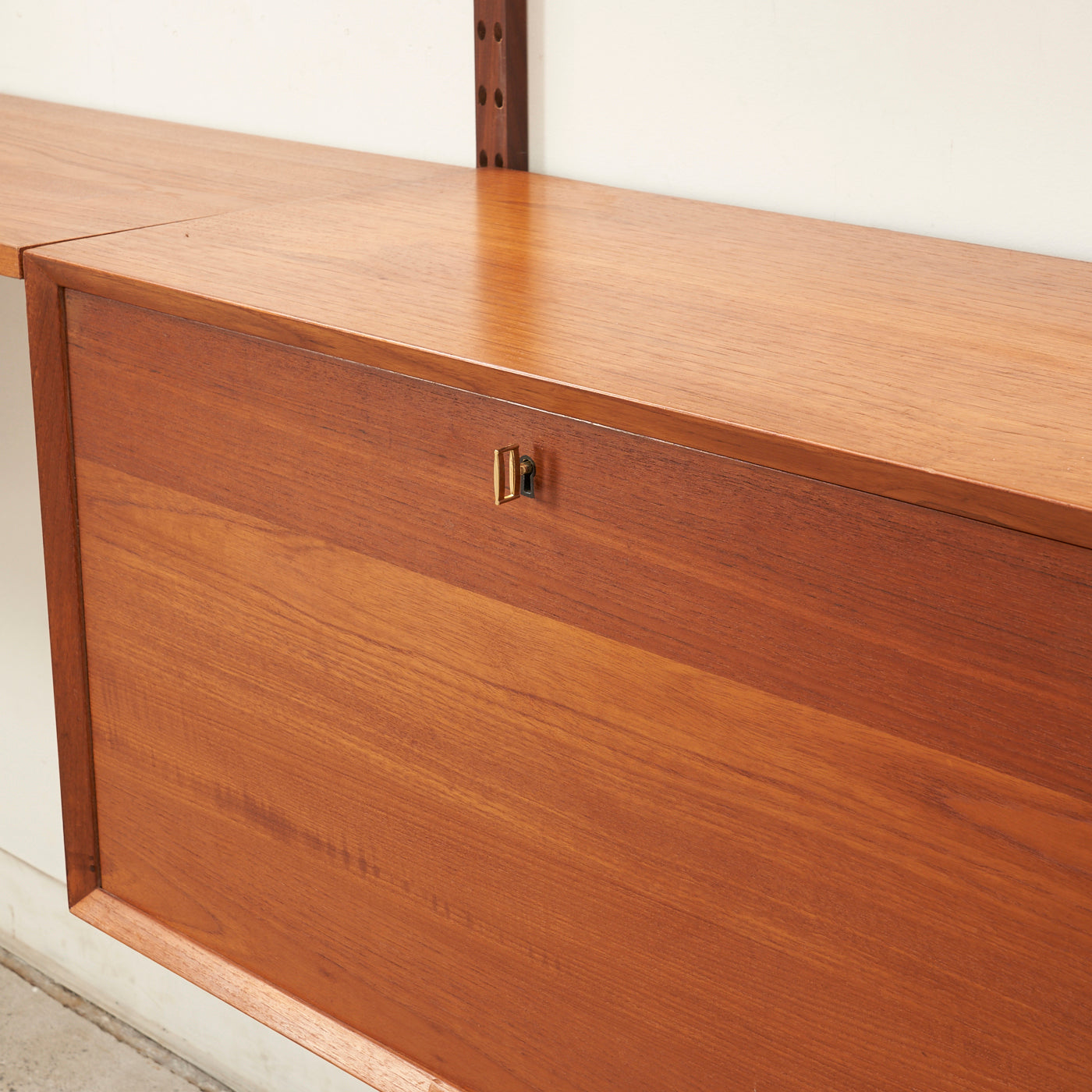 Modular Teak Wall Unit by Poul Cadovius, Denmark