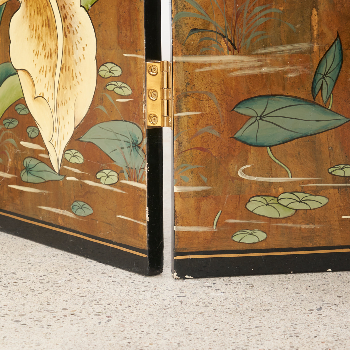 Small 4-Panel Room Divider