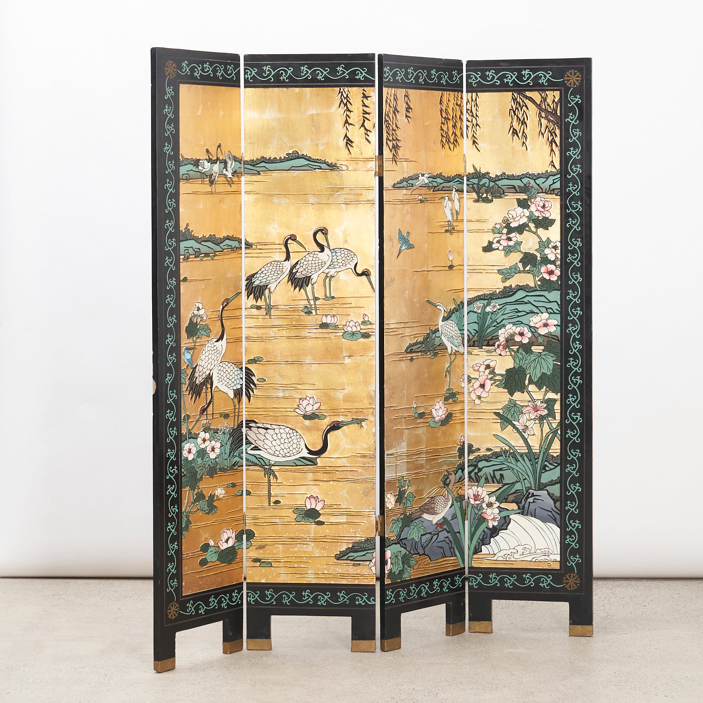 4-Panel Room Divider