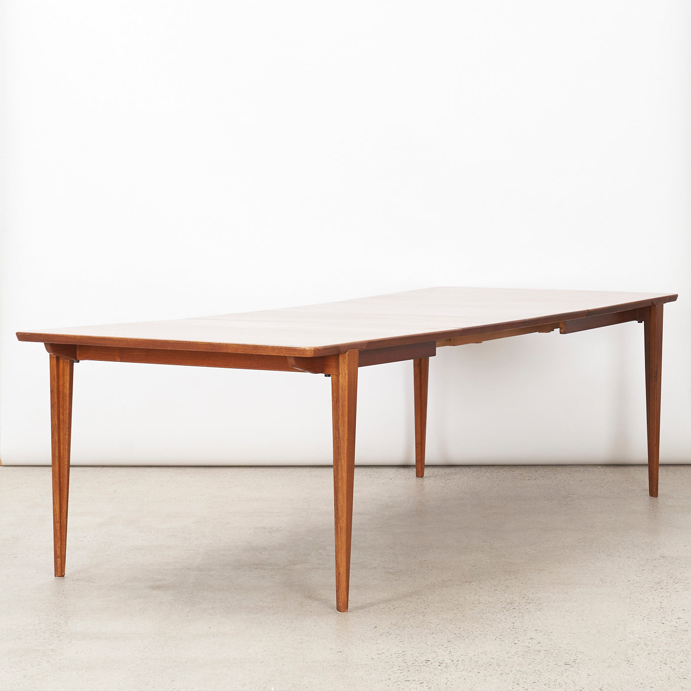 Teak Dining Table by Henry Rosengren Hansen for Brande Møbelindustri, Denmark