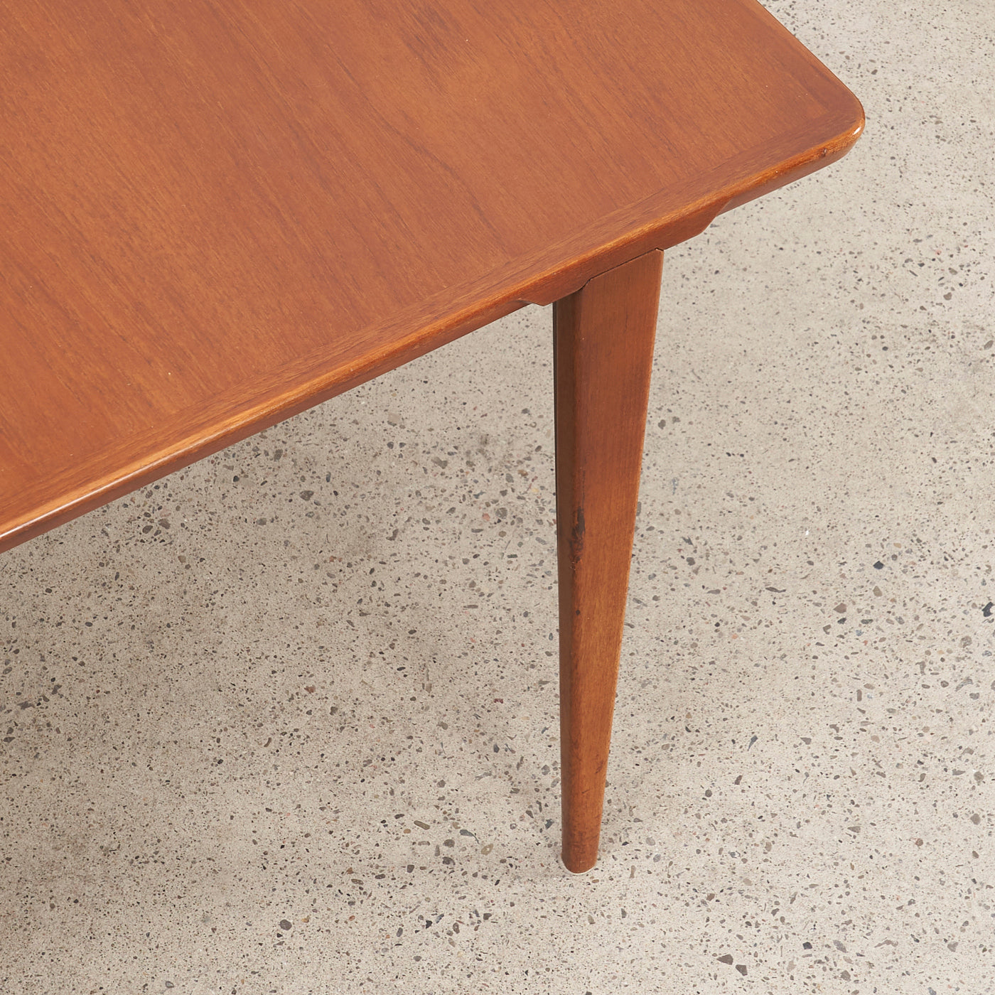 Teak Dining Table by Henry Rosengren Hansen for Brande Møbelindustri, Denmark