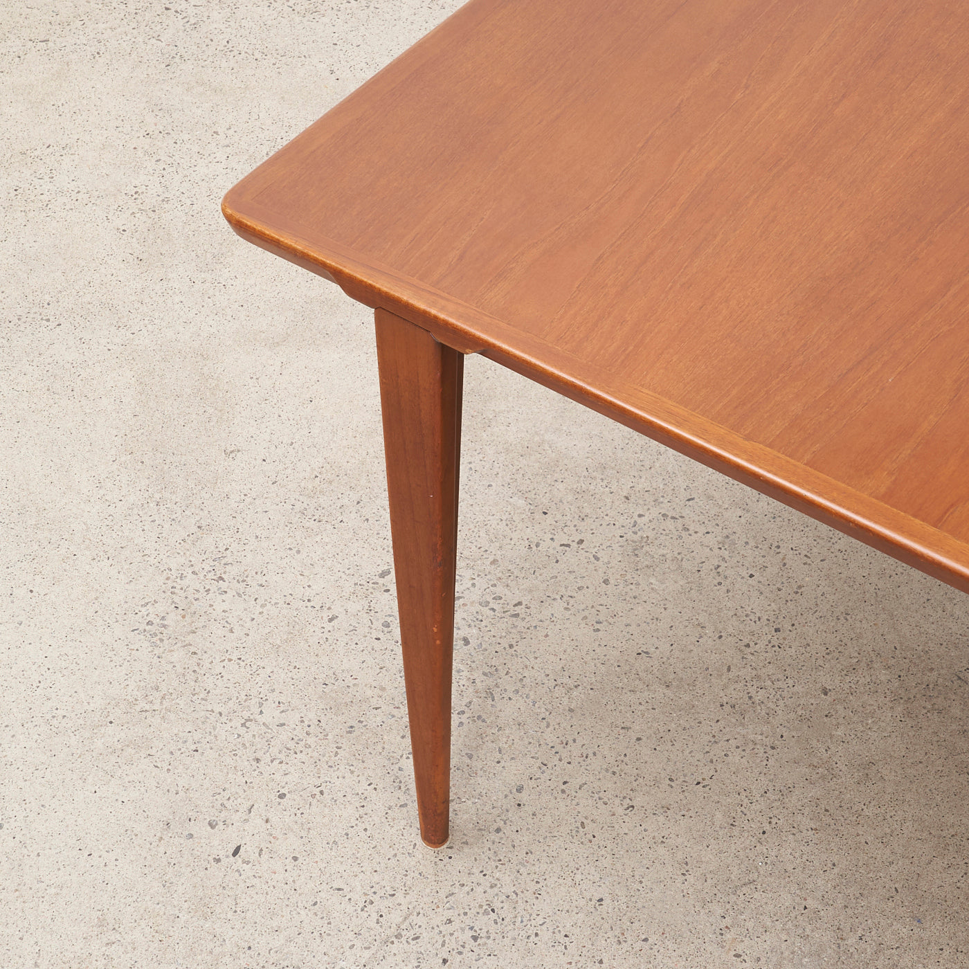 Teak Dining Table by Henry Rosengren Hansen for Brande Møbelindustri, Denmark
