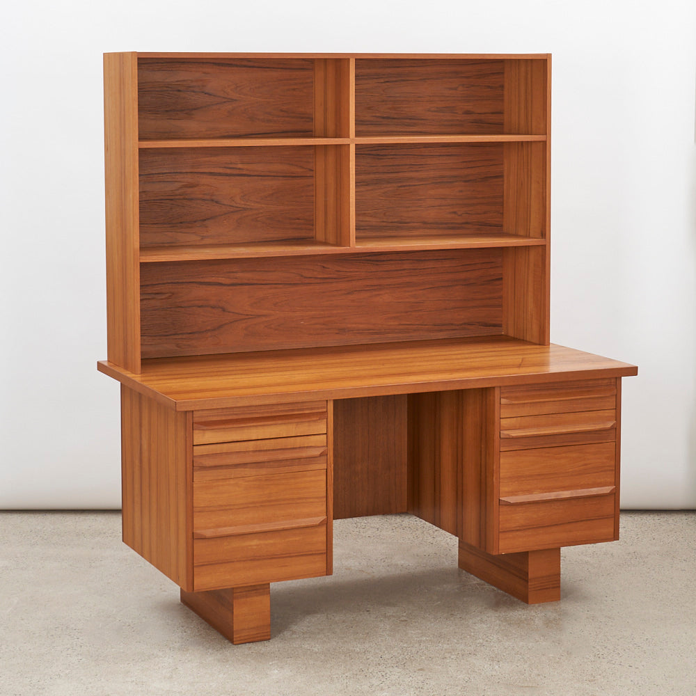 Teak Desk w/ Storage