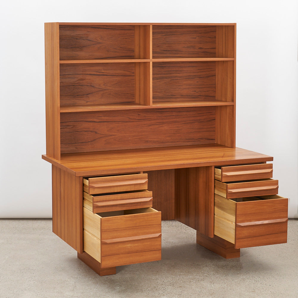 Teak Desk w/ Storage