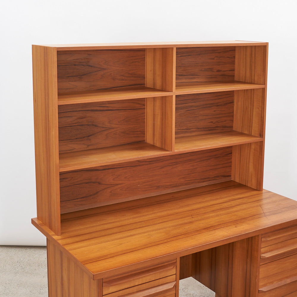 Teak Desk w/ Storage