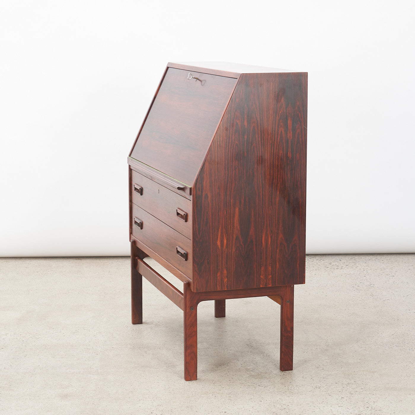 'Nr. 68' Rosewood Secretary by Arne Wahl Iversen for Vinde Møbelfabrik, Denmark