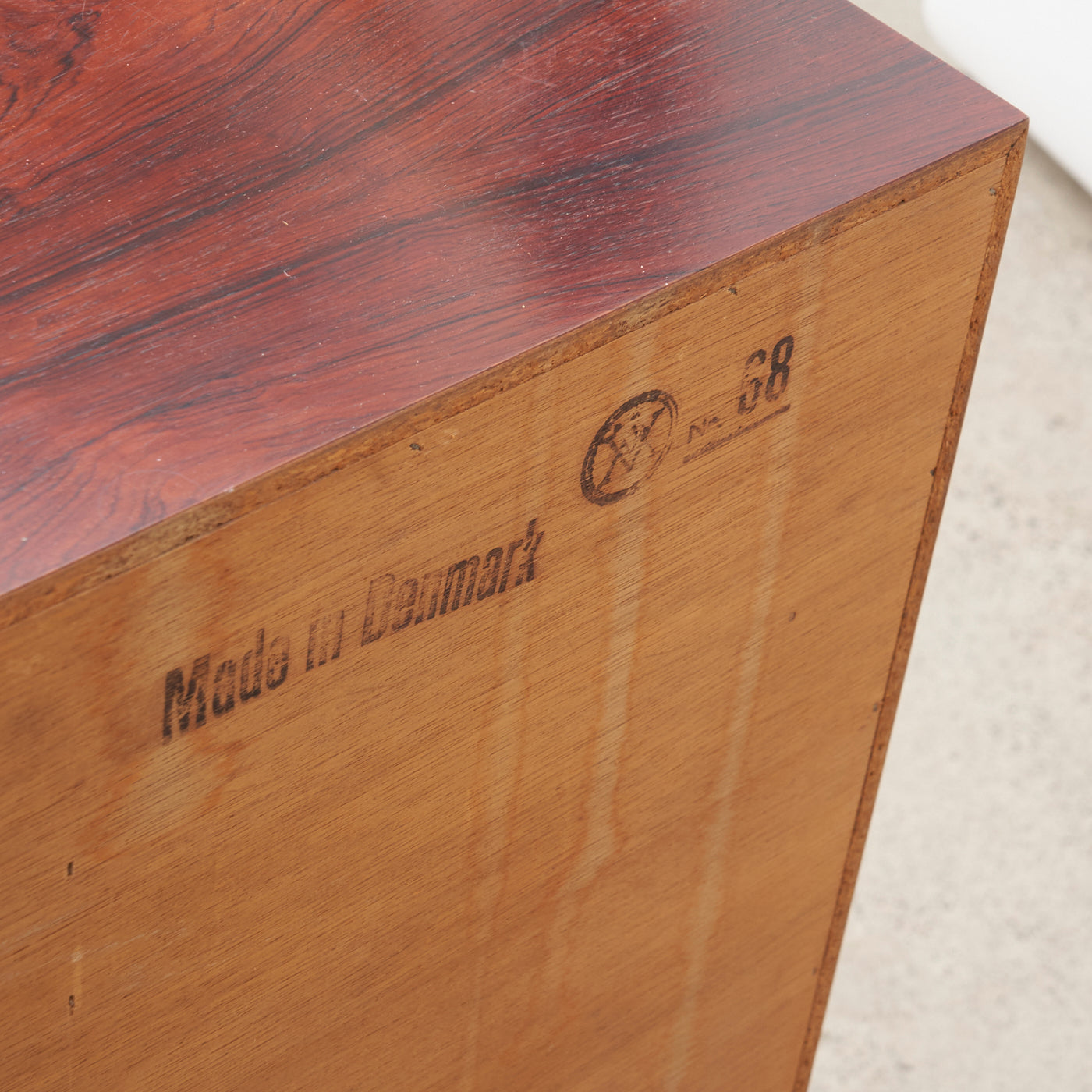 'Nr. 68' Rosewood Secretary by Arne Wahl Iversen for Vinde Møbelfabrik, Denmark