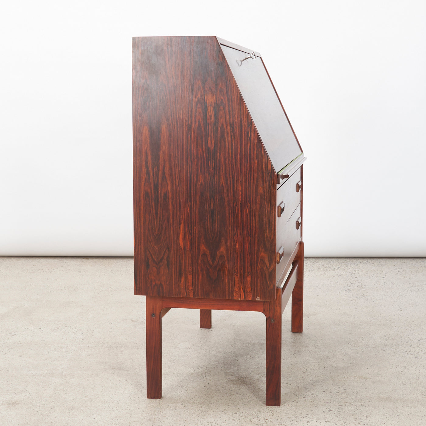 'Nr. 68' Rosewood Secretary by Arne Wahl Iversen for Vinde Møbelfabrik, Denmark