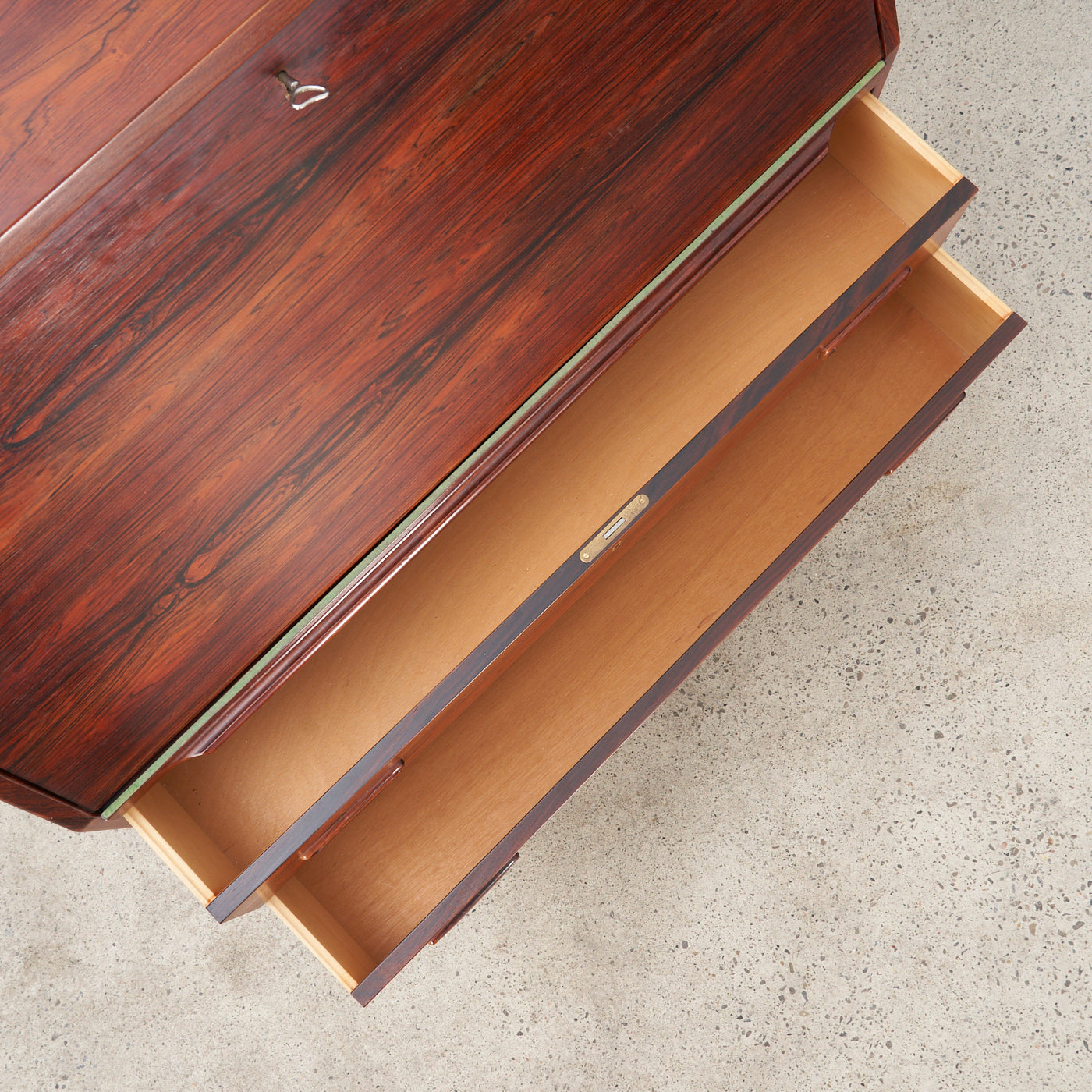 'Nr. 68' Rosewood Secretary by Arne Wahl Iversen for Vinde Møbelfabrik, Denmark