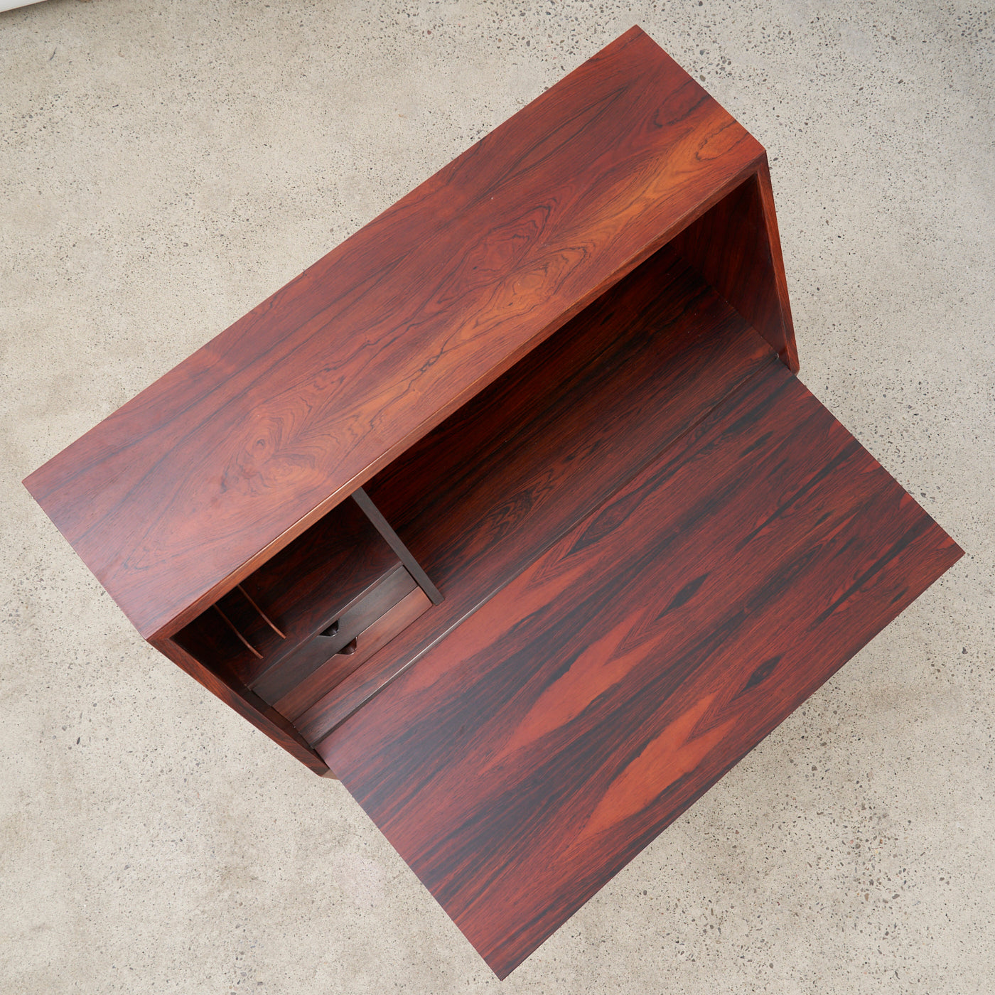 'Nr. 68' Rosewood Secretary by Arne Wahl Iversen for Vinde Møbelfabrik, Denmark