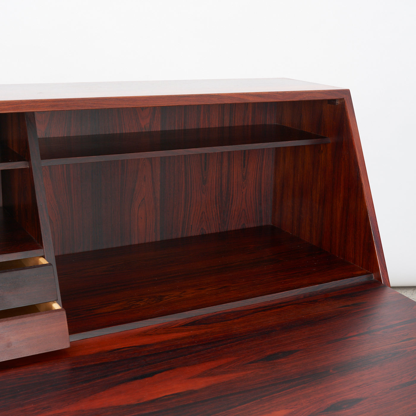 'Nr. 68' Rosewood Secretary by Arne Wahl Iversen for Vinde Møbelfabrik, Denmark