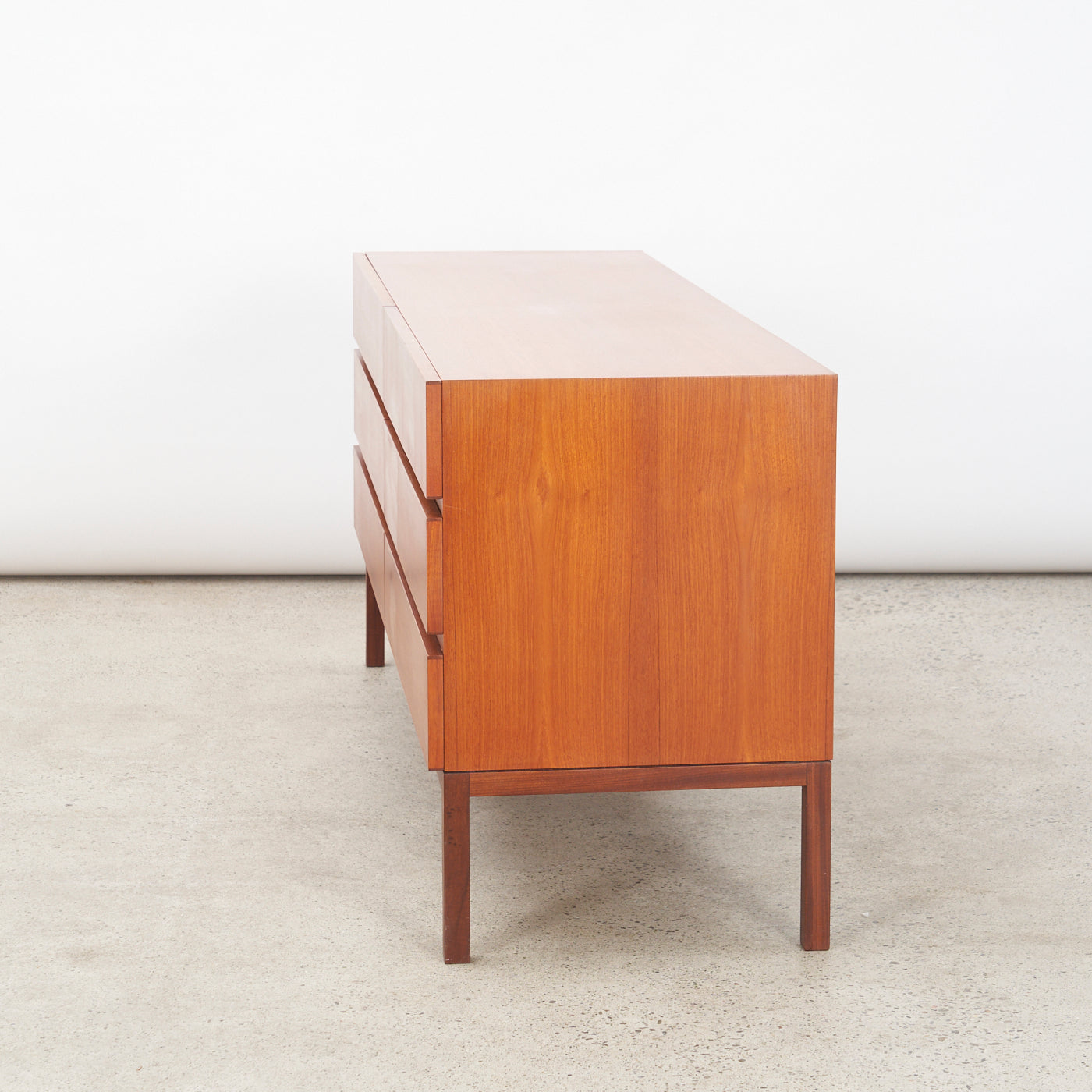 Teak 6 Drawer Dresser by REFF