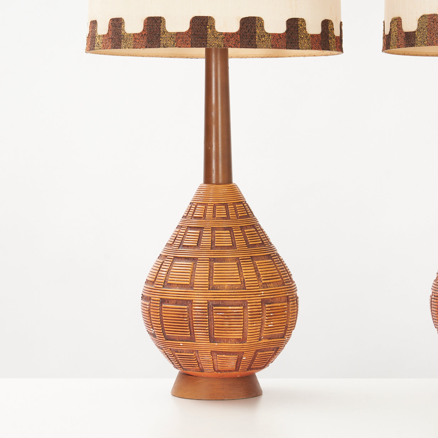 Pair of Vintage Ceramic Table Lamps