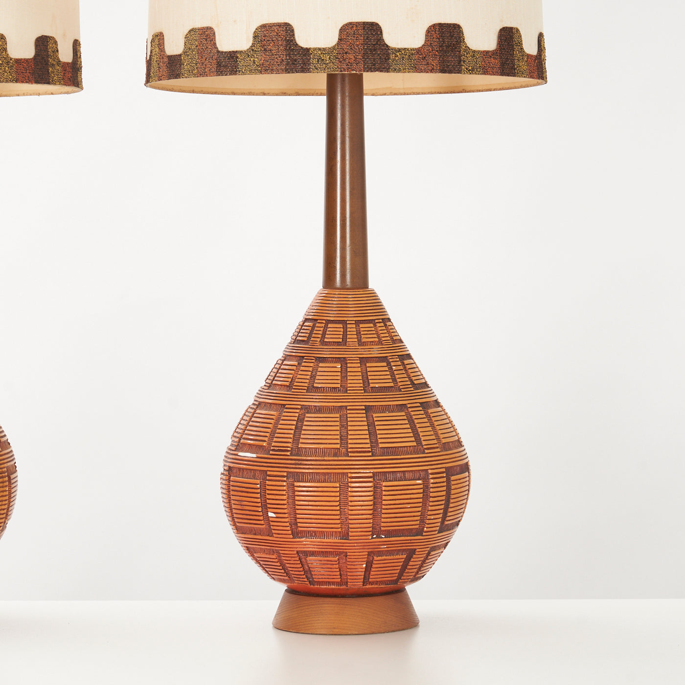 Pair of Vintage Ceramic Table Lamps