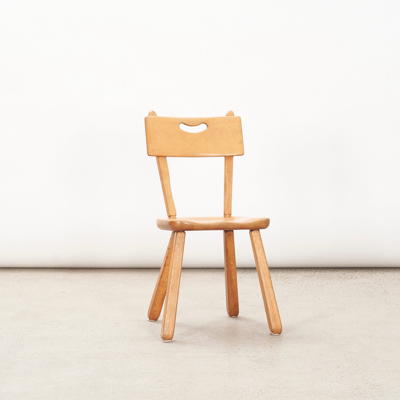 Solid Maple Side Chair by Imperial