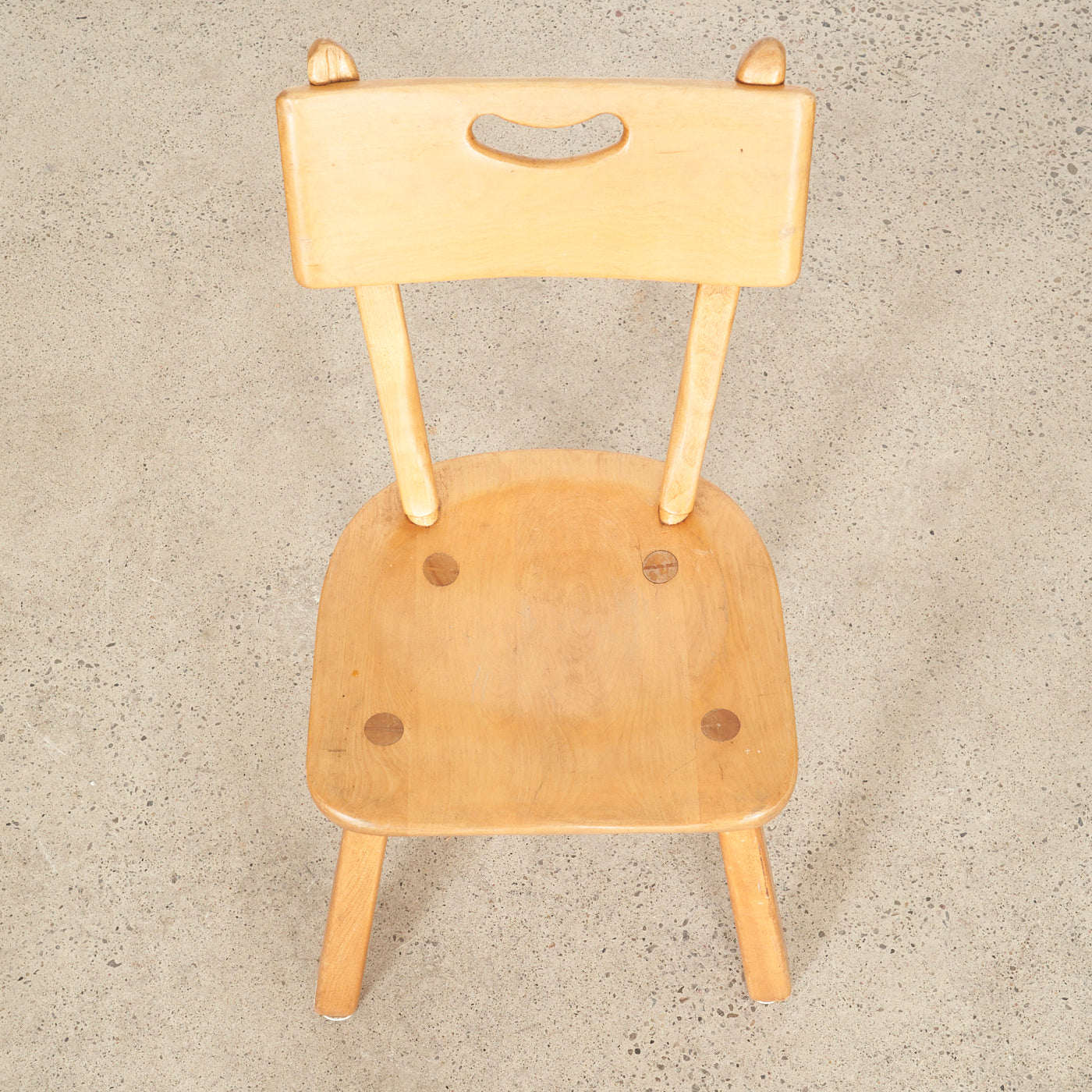 Solid Maple Side Chair by Imperial