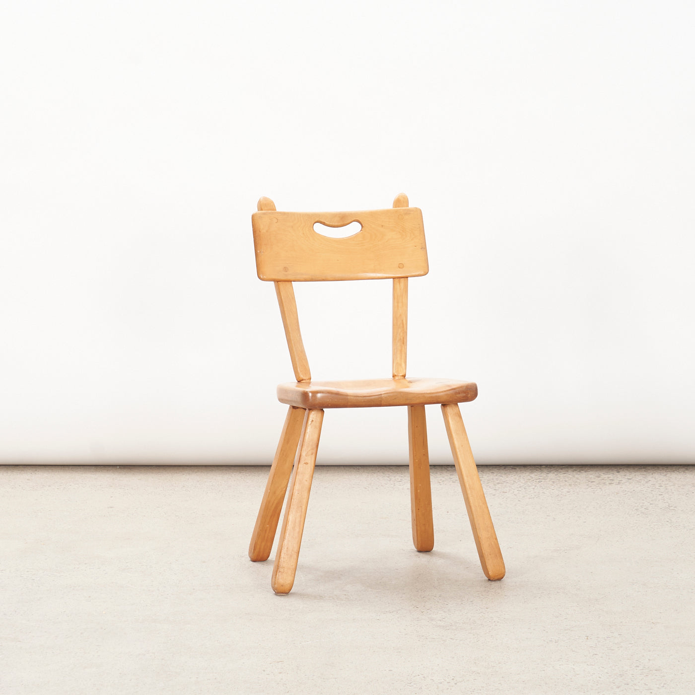 Solid Maple Side Chair by Imperial