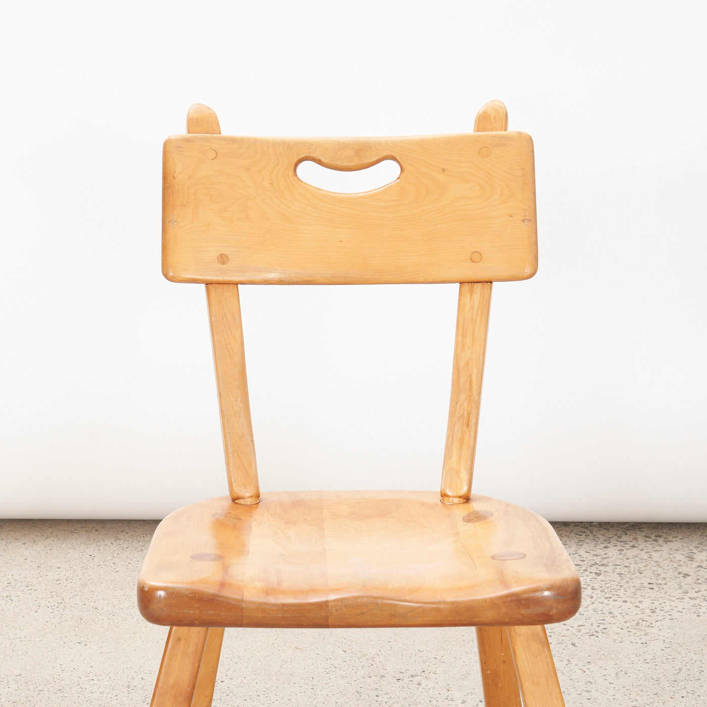 Solid Maple Side Chair by Imperial