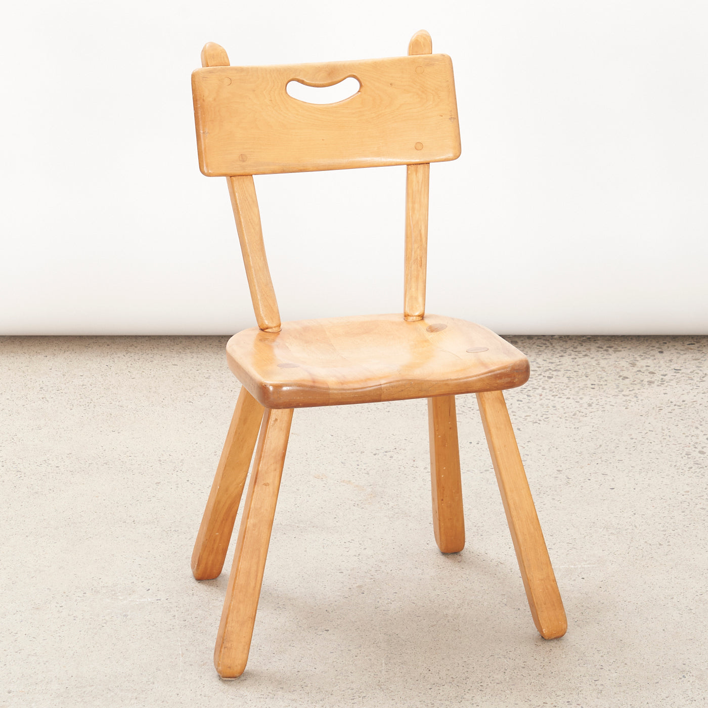Solid Maple Side Chair by Imperial