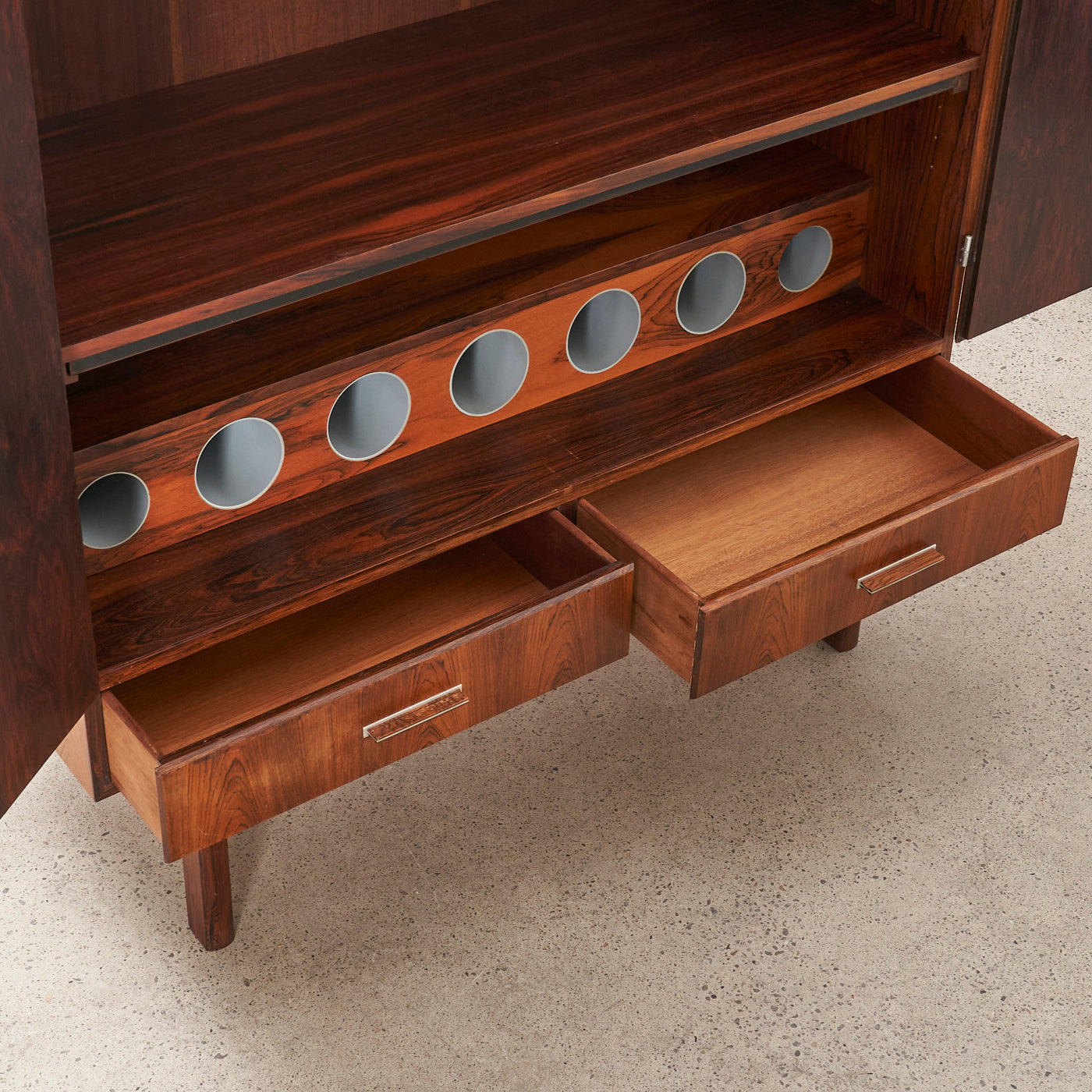 Rosewood Bar Cabinet by Axel Christensen Odder for ACO Møbler, Denmark