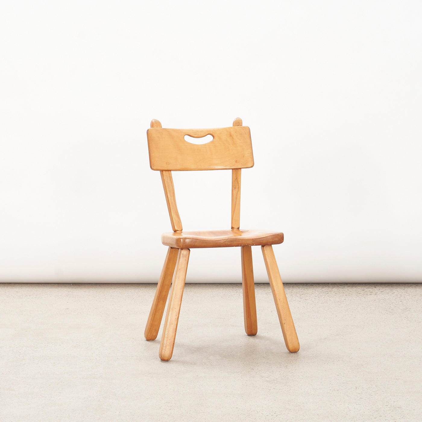 Solid Maple Side Chair by Imperial