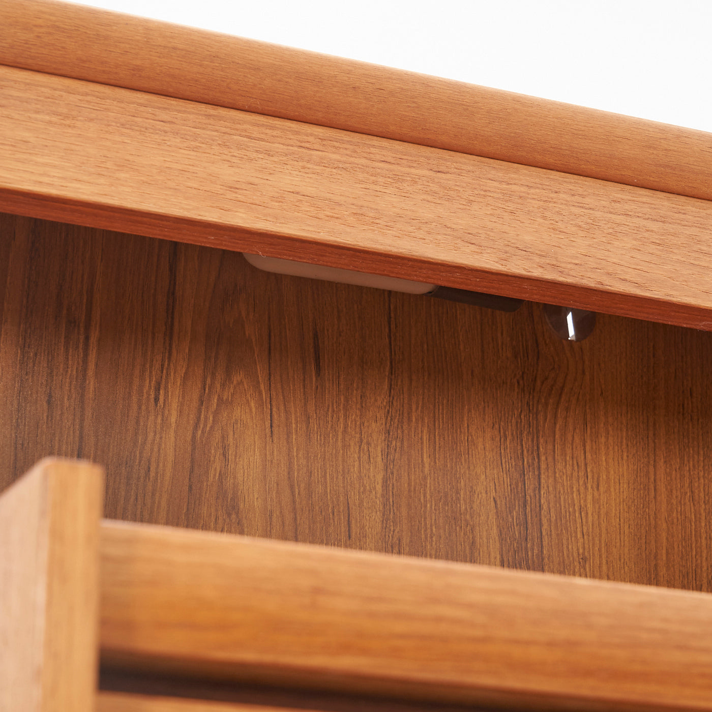 Teak Nightstand w/ Light
