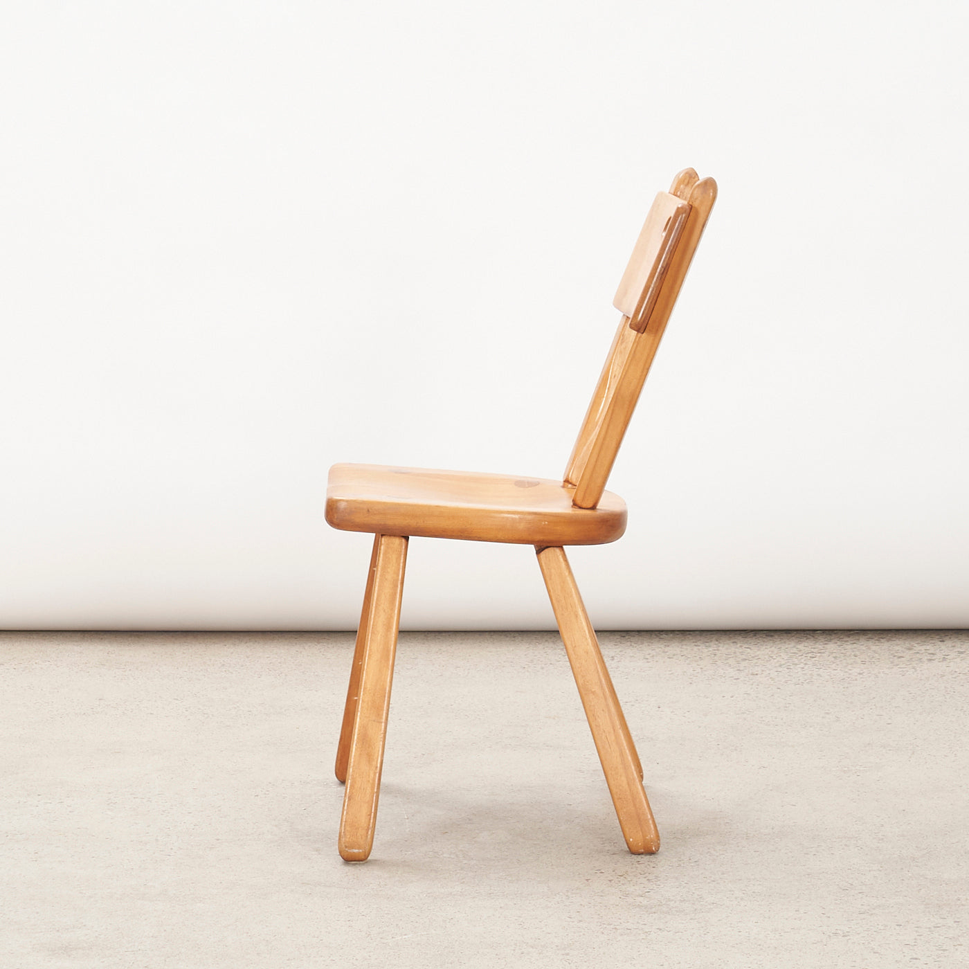Solid Maple Side Chair by Imperial