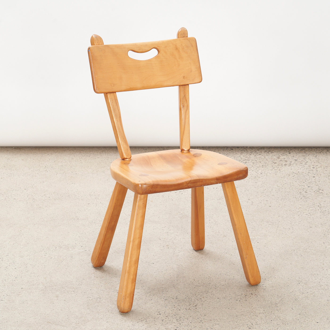Solid Maple Side Chair by Imperial