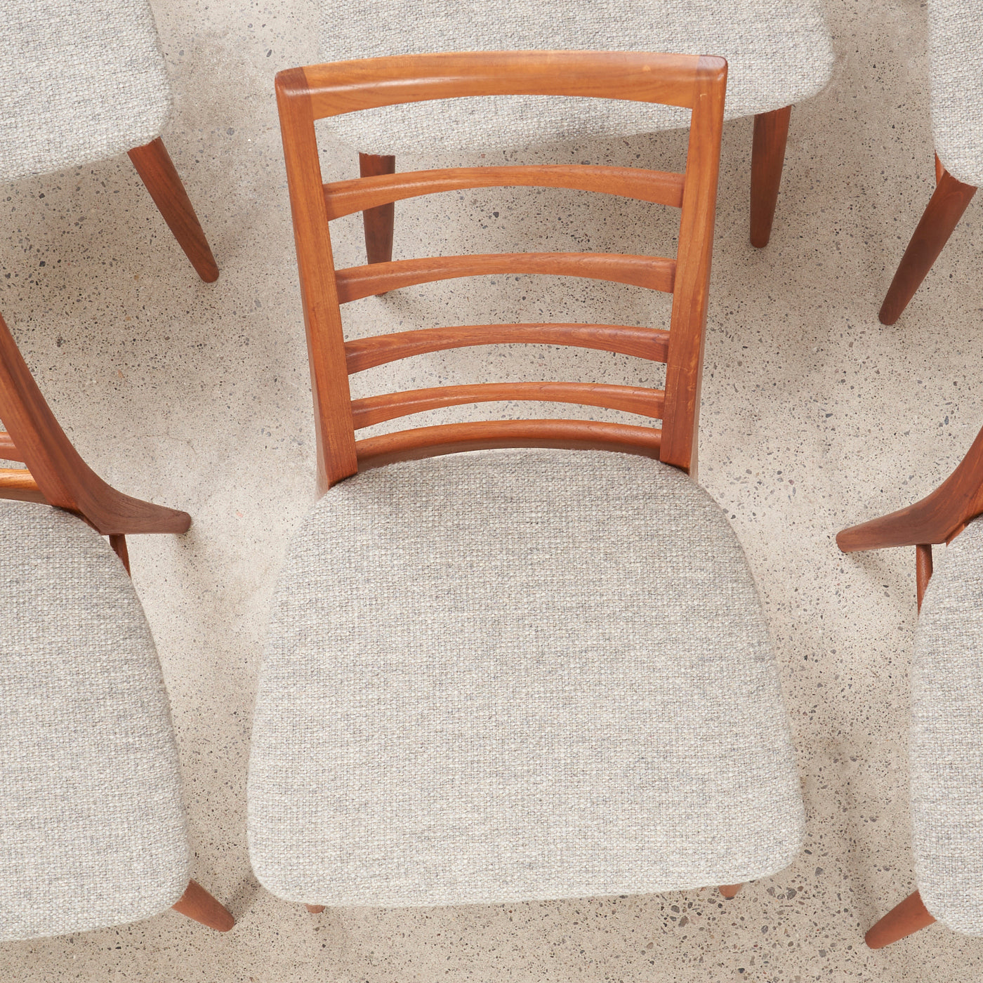 Set of 6 'Lis' Teak Dining Chairs by Niels Koefoed, Denmark