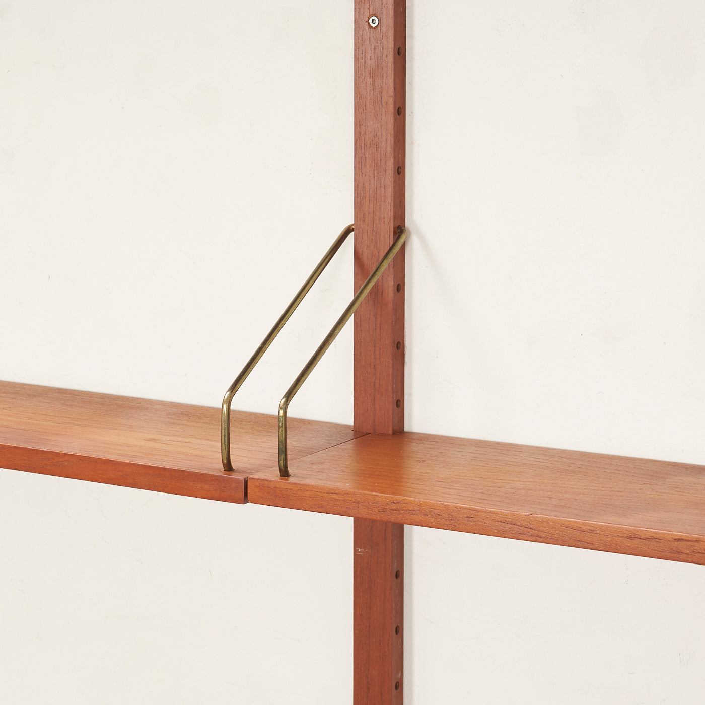 Modular Teak Wall Unit by Poul Cadovius