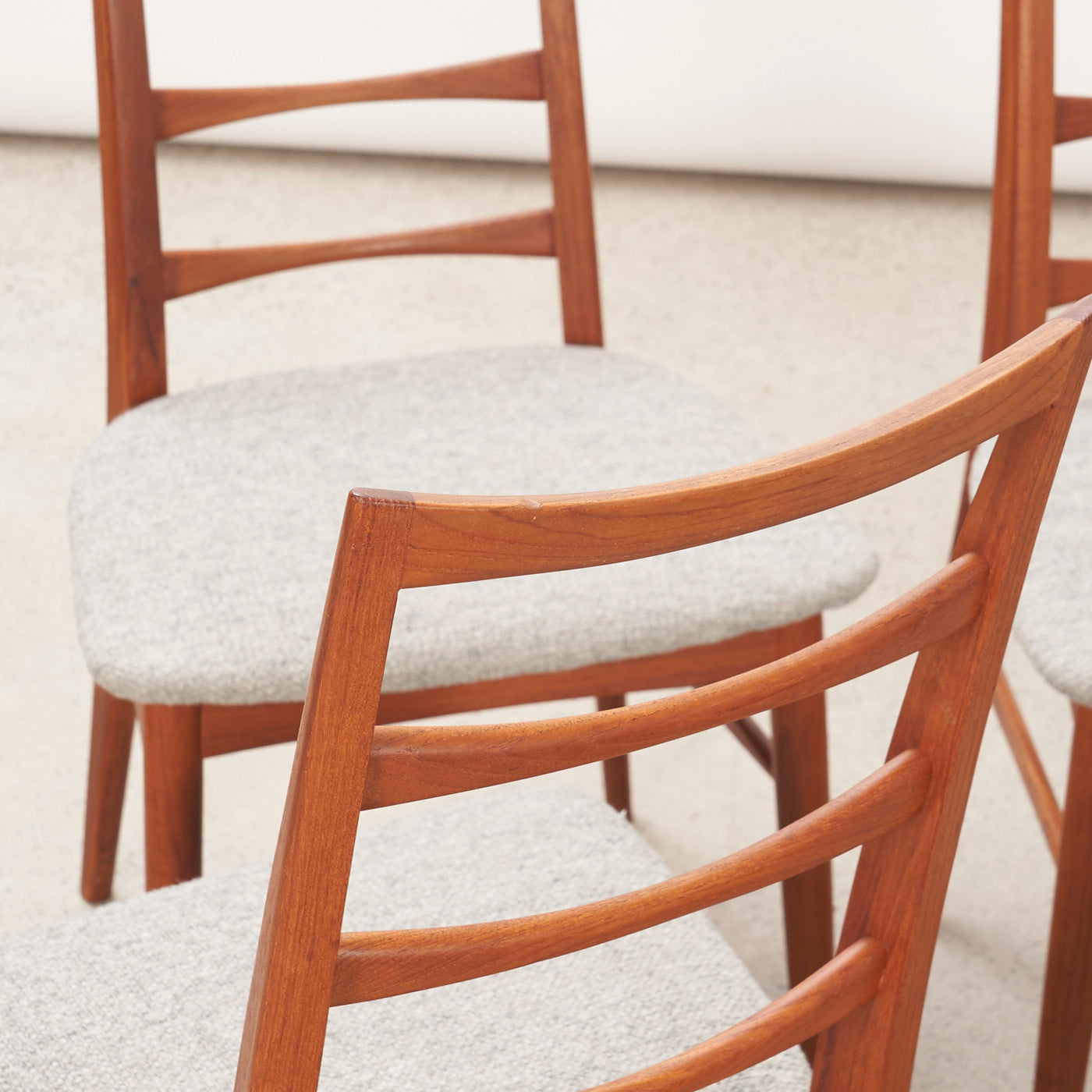 Set of 6 'Lis' Teak Dining Chairs by Niels Koefoed, Denmark