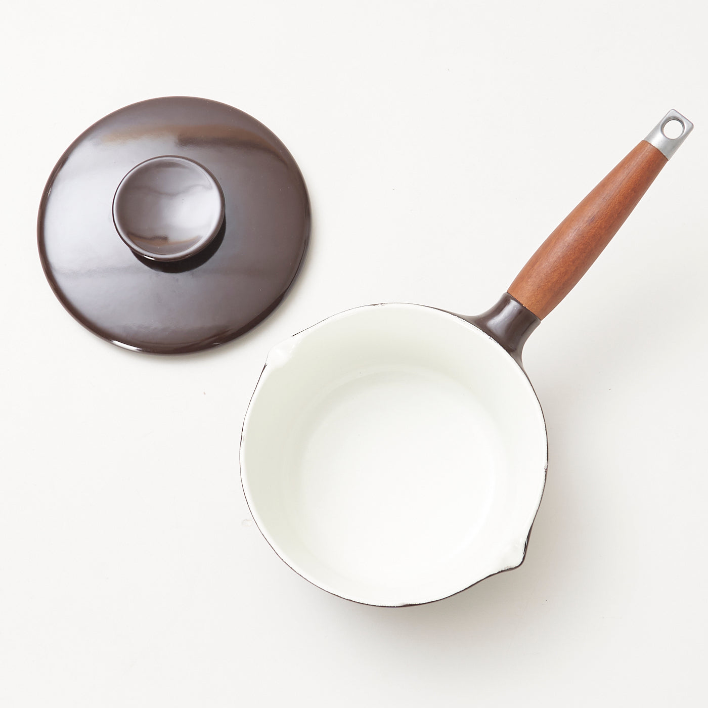 Enameled Cast Iron Saucepan by Michael Lax for Copco, Denmark