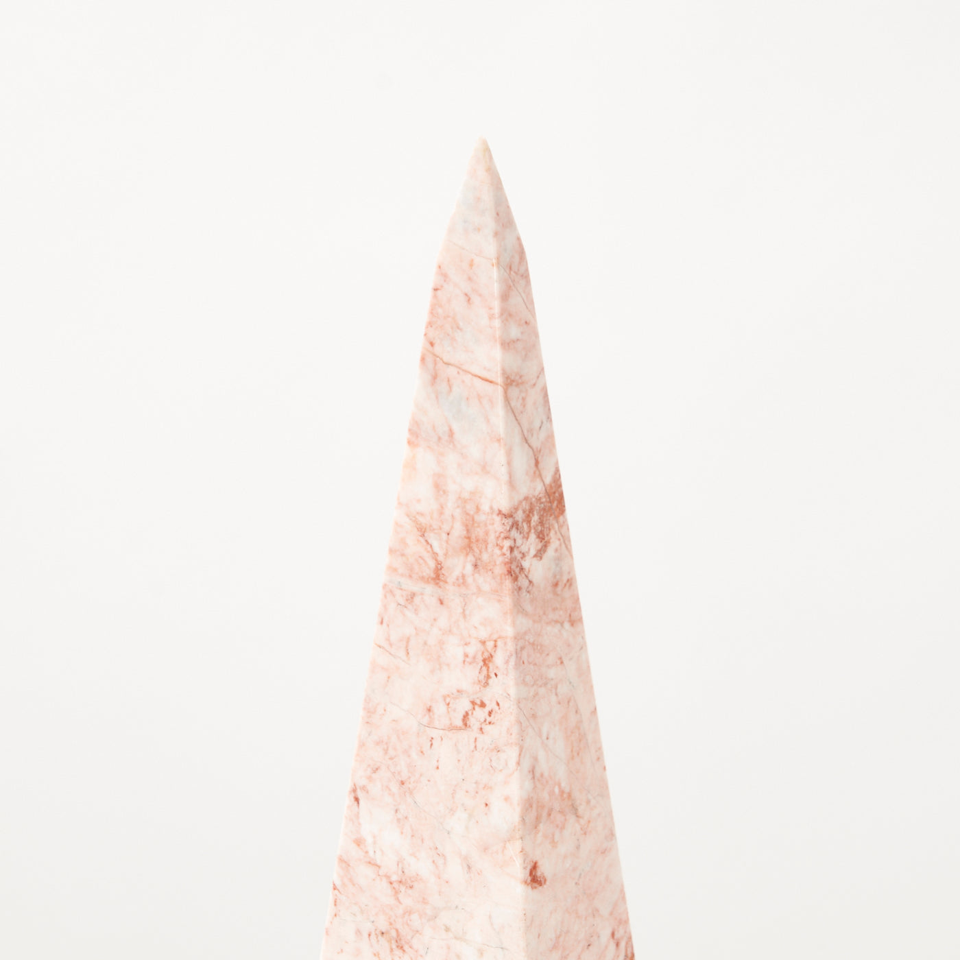 Pink & Black Marble Obelisk