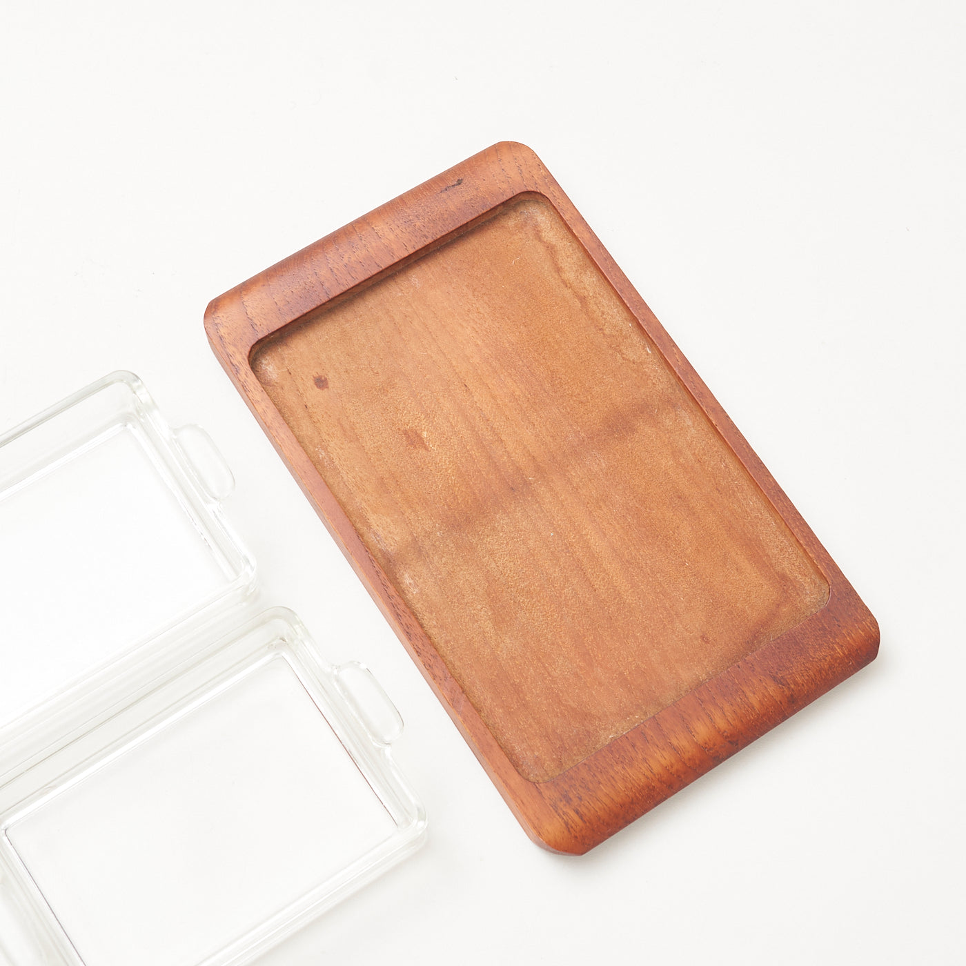 Teak & Glass Serving Set by Laurids Lønborg, Denmark