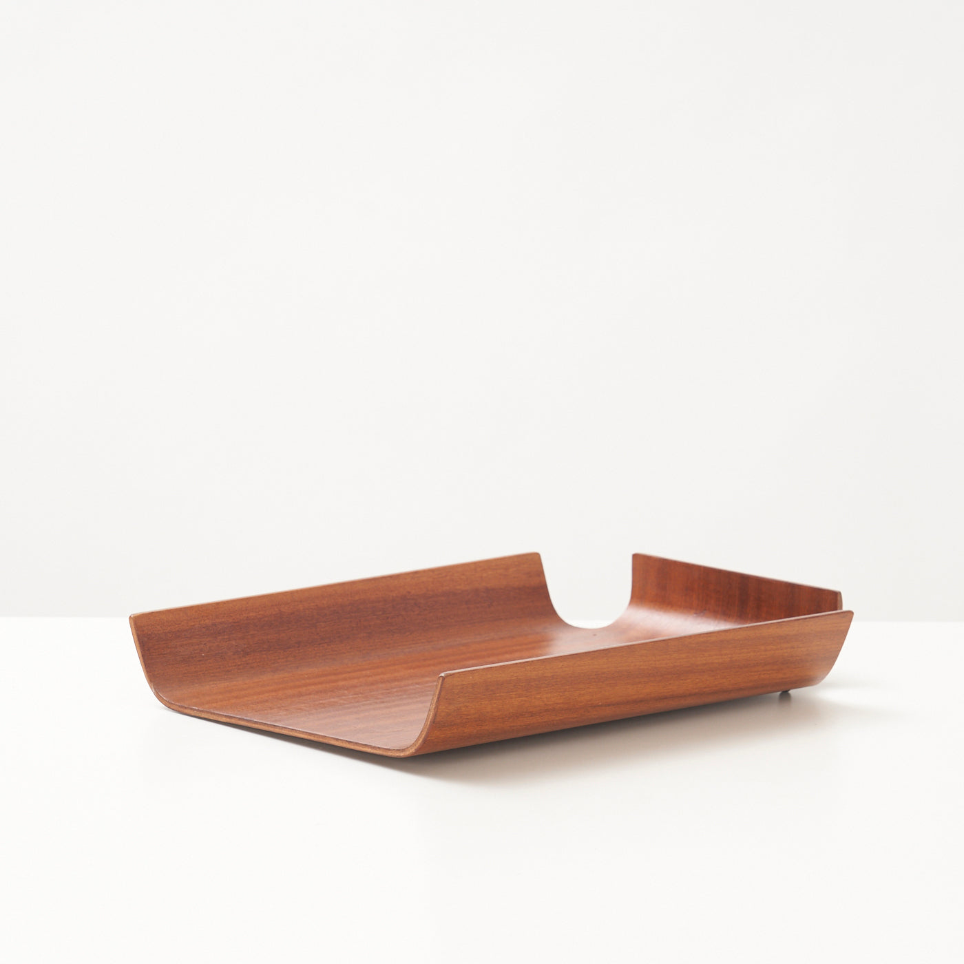 Bent Plywood Paper Tray by Mallod, England