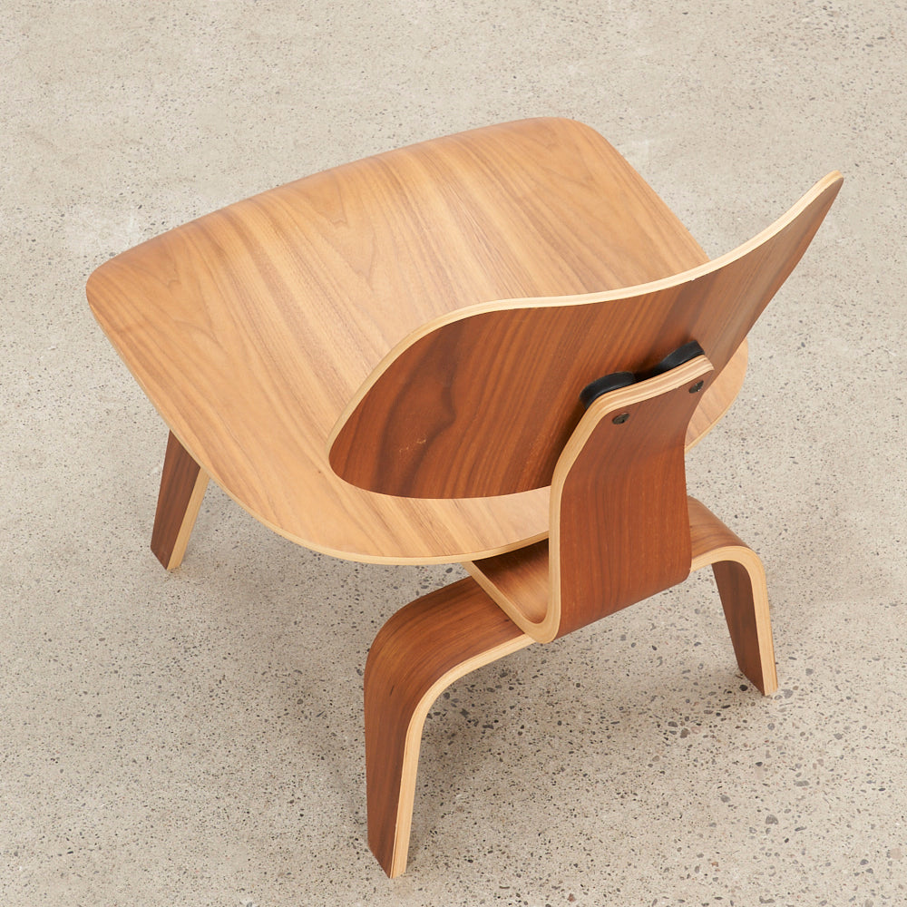 Walnut Eames LCW for Herman Miller