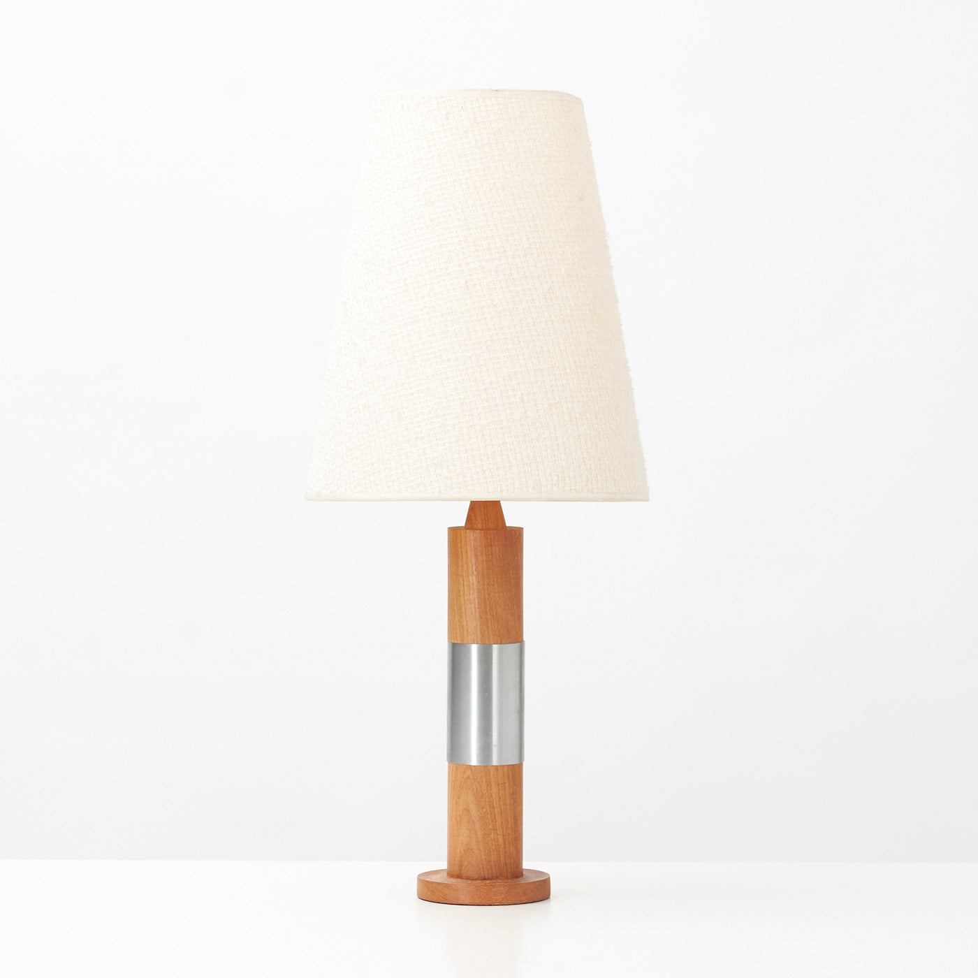 Teak Table Lamp