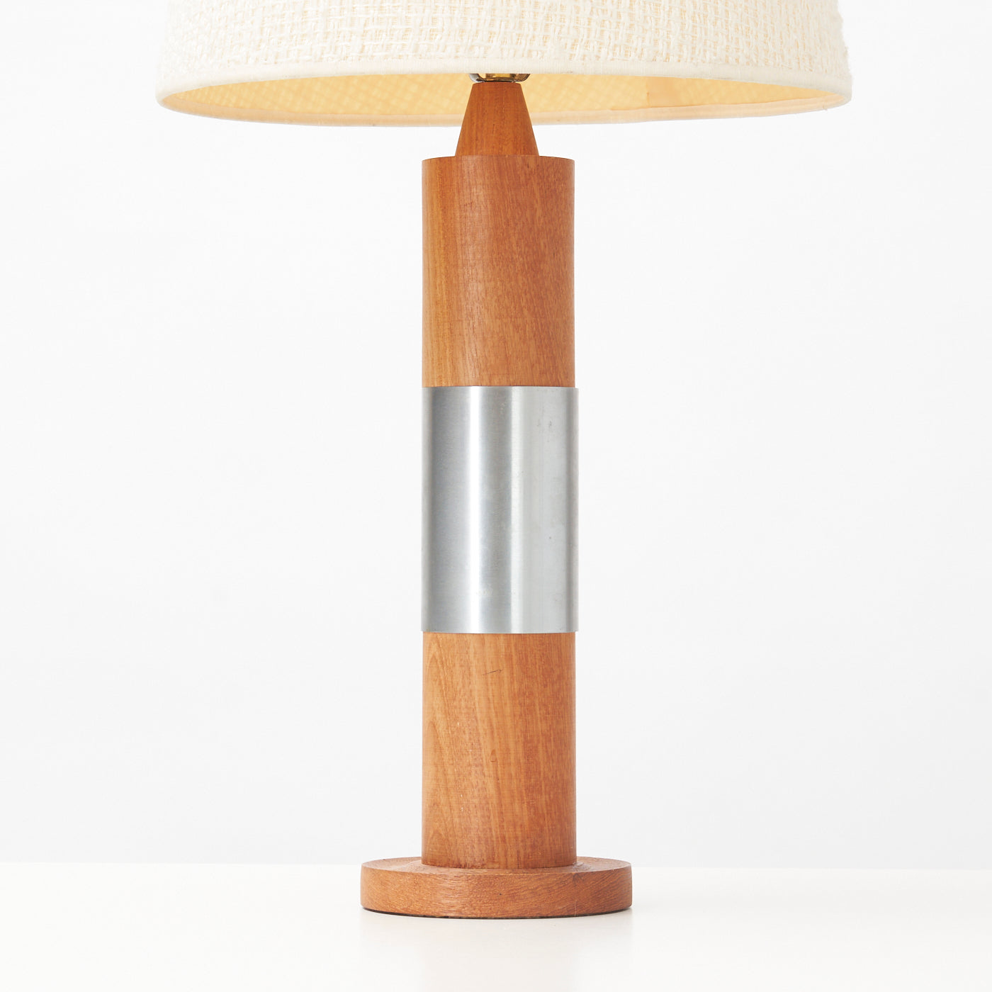 Teak Table Lamp